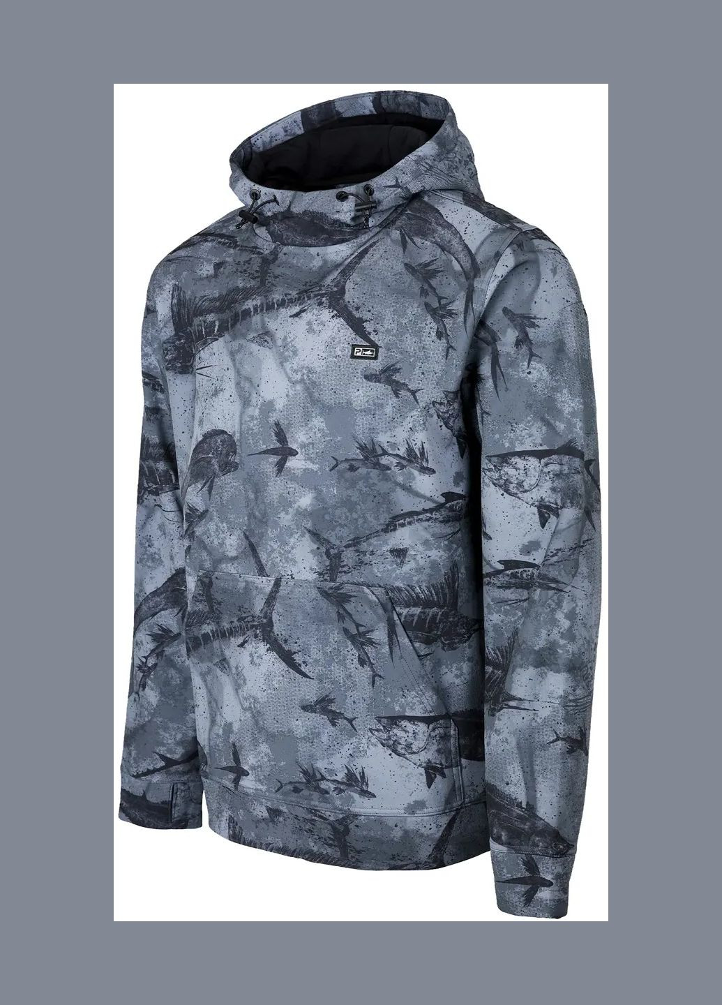 Пуловер Pelagic Grander Pullover Fleece Softshell Black No Brand (317659788)