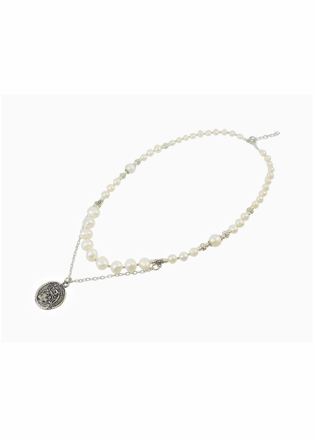 Намисто "Біла сова" Перли Fursa fashion (322313231)