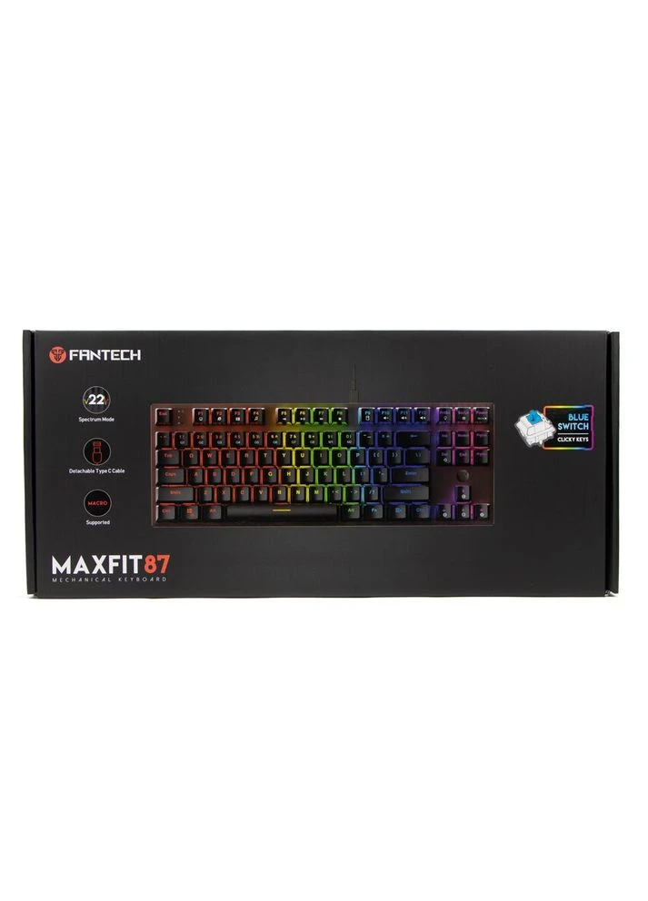 Клавіатура Ігрова MAXFIT 87 MK856 Blue Switch Fantech (364205538)