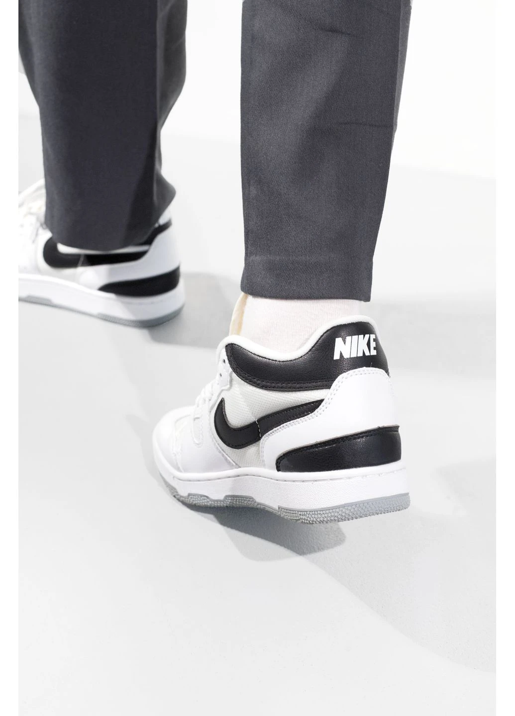 Белые летние кроссовки nike mac attack white/black найк мак атак No Brand
