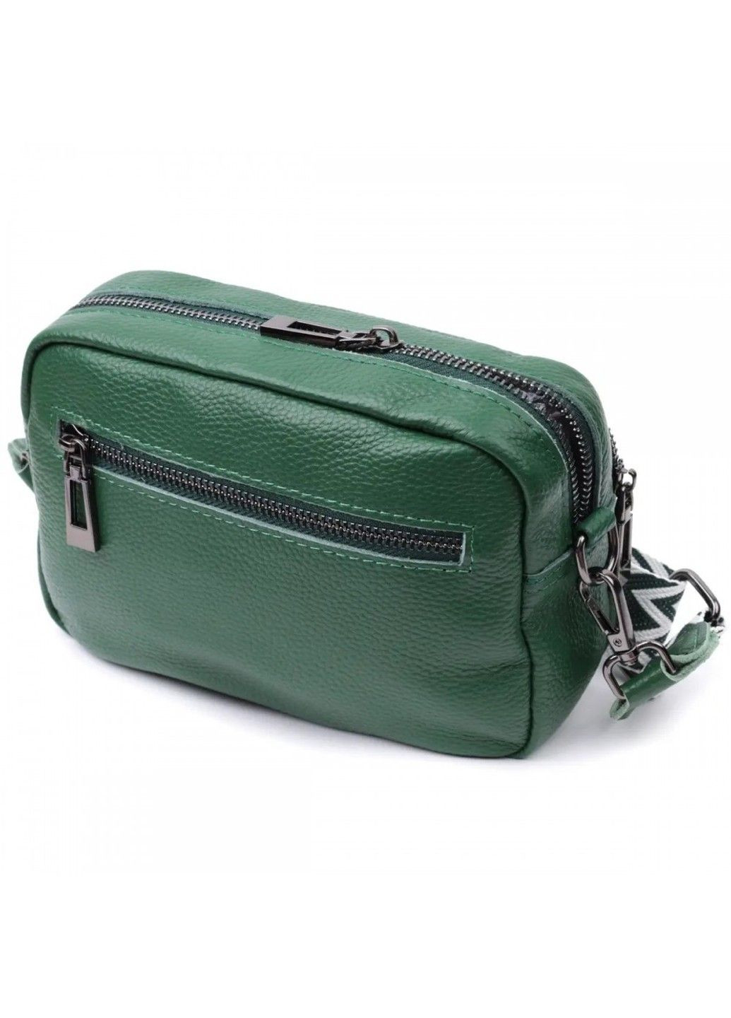 Молодіжна жіноча шкіряна сумка через плече 22639 Vintage (298793337)