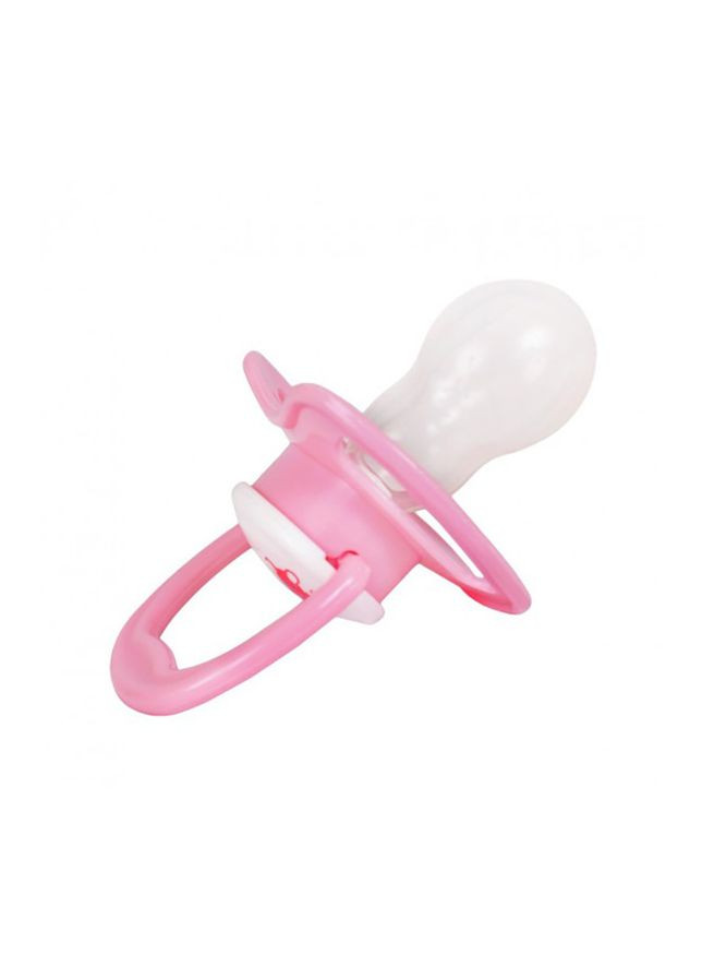 Детская пустышка силиконовая MGZ-0514(Pink) круглая Megazayka (315040542)