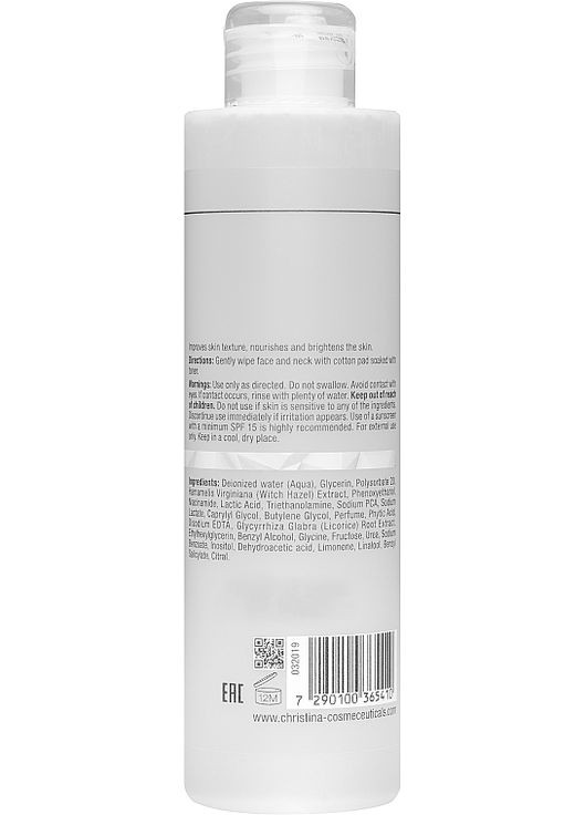 Відновлювальний тонік Illustrious Toner 300ml (652129-1486) Christina (368611302)