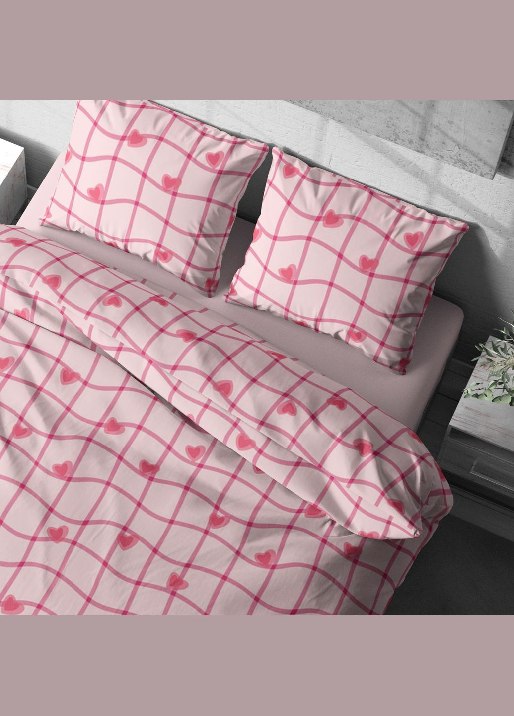 Комплект постільної білизни Двоспальний полісатин Lelit (331788367)