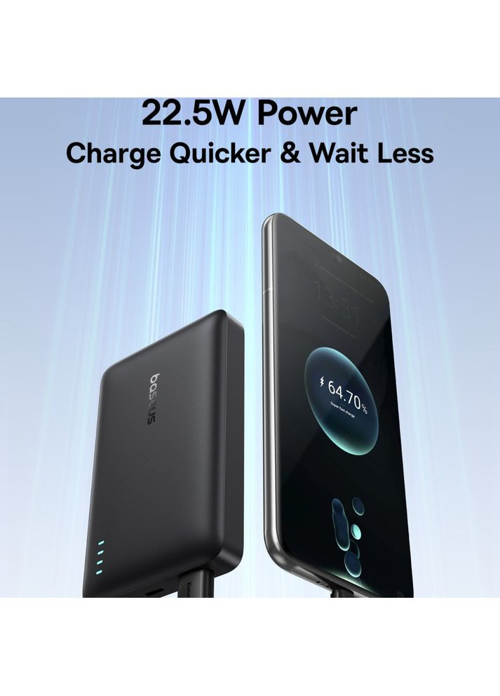 УМБ Power Bank EnerFill FP21 10000mAh 22.5W (P1008210D123)( ) Baseus (369931626)