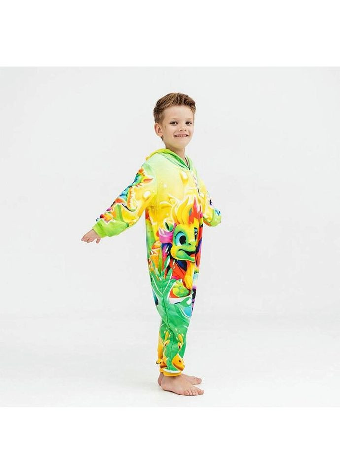 Кігурумі для дітей до 3 років 3D Яскраві Дракончики 4026, 0, 110 17490 110, см FlexDress (324623135)