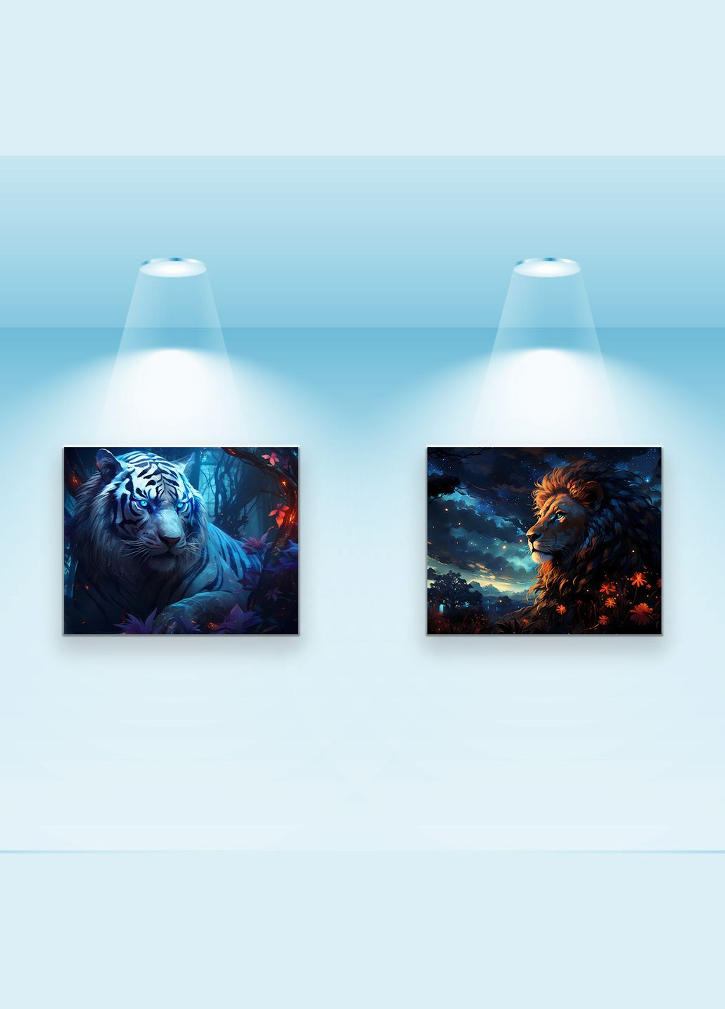 Набір постерів Король савани (PS-129) 2 шт в наборі Riviera Blanca (303136178)