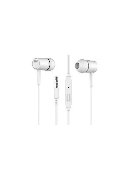 Наушники с микрофоном HF08 Wirred earphones White Biva (301578730)