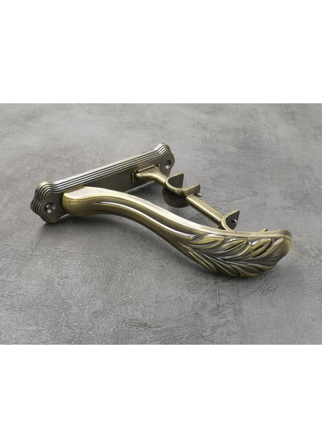 Карниз Севілія гладка штанга подвійний ретро 25/19 мм 400 см Антик Quadrum (352782983)