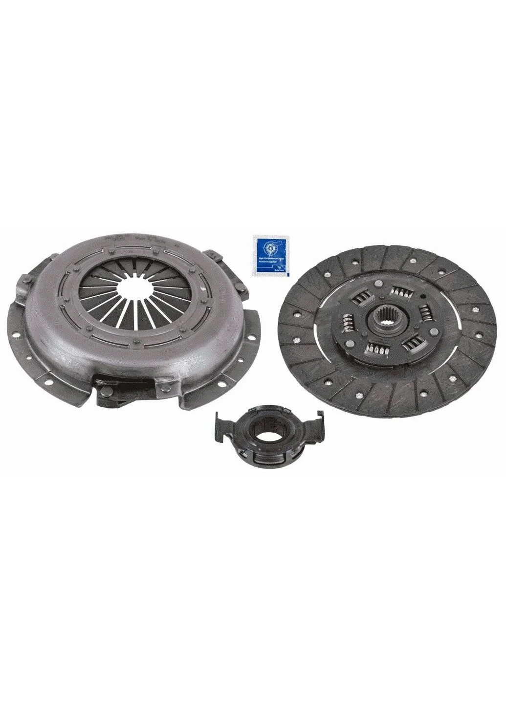 Комплект зчеплення FIAT: CROMA 1.6, 2.0CHT, 2.0IE, 2000IE, 2500D, RITMO (78>82) 2.0, RITMO (83>88 3000 472 001-ua Sachs (368533883)