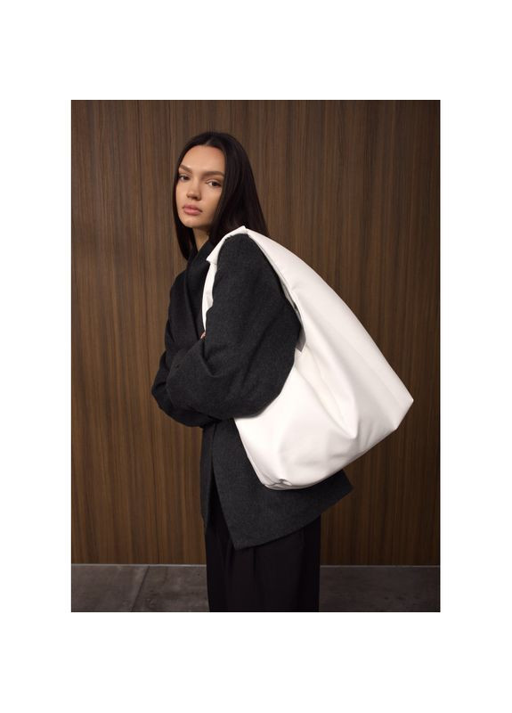 Жіноча сумка HOBO L біла Sambag (367581052)