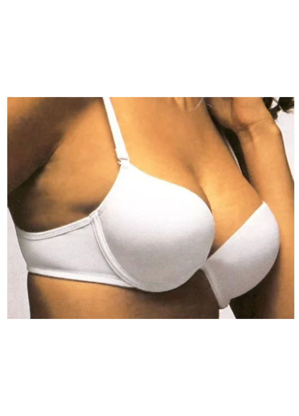 Чорний бюстгальтер гладенький чорний розмір 65в 1872 лілі Lilly з кісточками мікрофібра