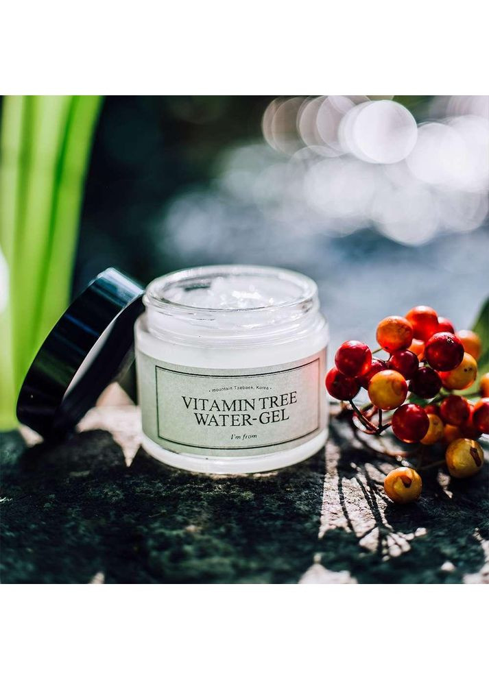 Заспокійливий крем гель для обличчя з екстрактом обліпихи Vitamin Tree Water Gel 75 мл I'm From (362175196)