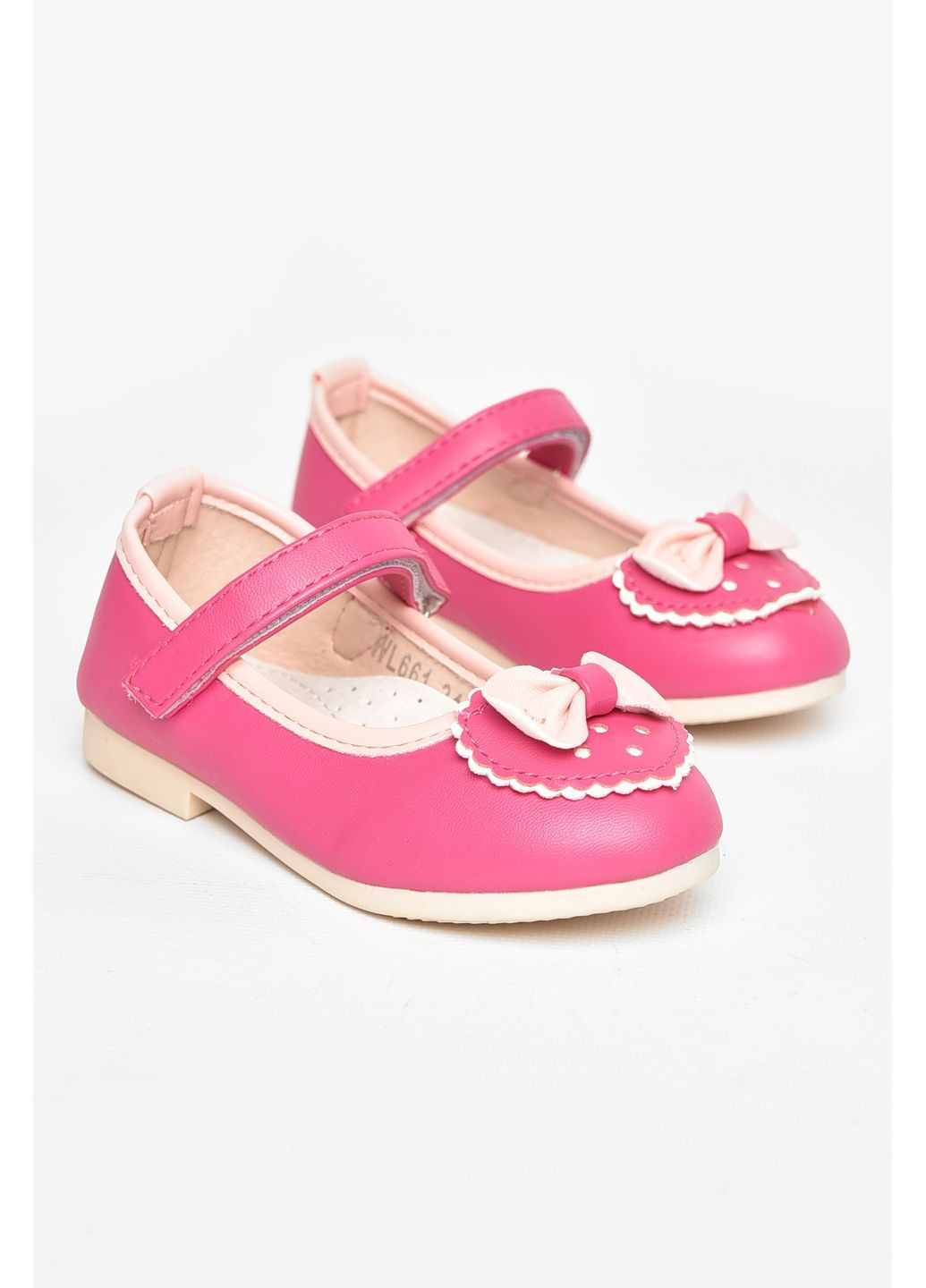 Туфлі для дівчинки світло-рожевого кольору Let's Shop (370590365)