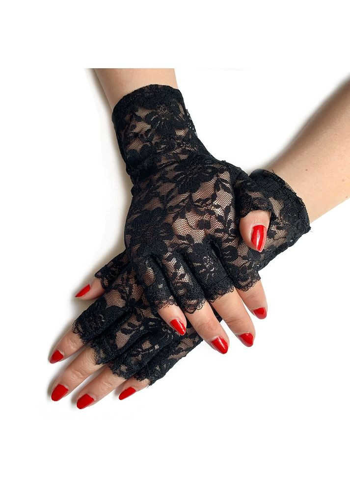 Кружевные митенки (30к027) No Brand (368895445)