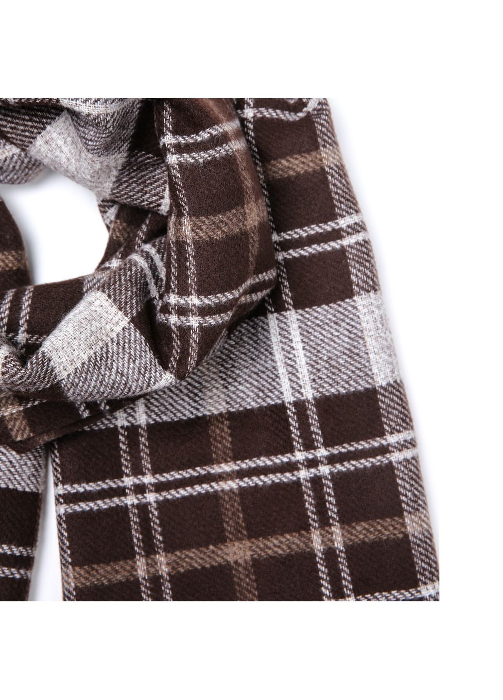 Палантин чоловічий клітинка кашемір ТАНО 952-508 LuckyLOOK 952-508М (368221748)
