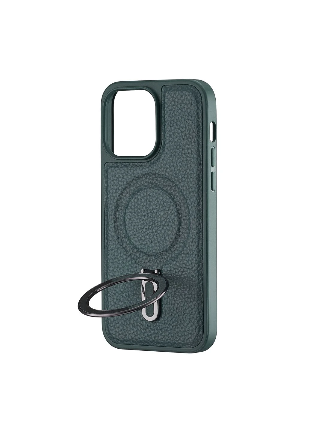 Чохол Jinduka Leather Ringo Green Case iPhone 14 Pro Max (297456169)
