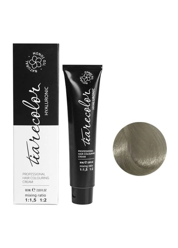 Крем-фарба 10.102 платиновий блондин попелясто-перлинний Hair Coloring Cream, 60 мл Tiarecolor (396346667)