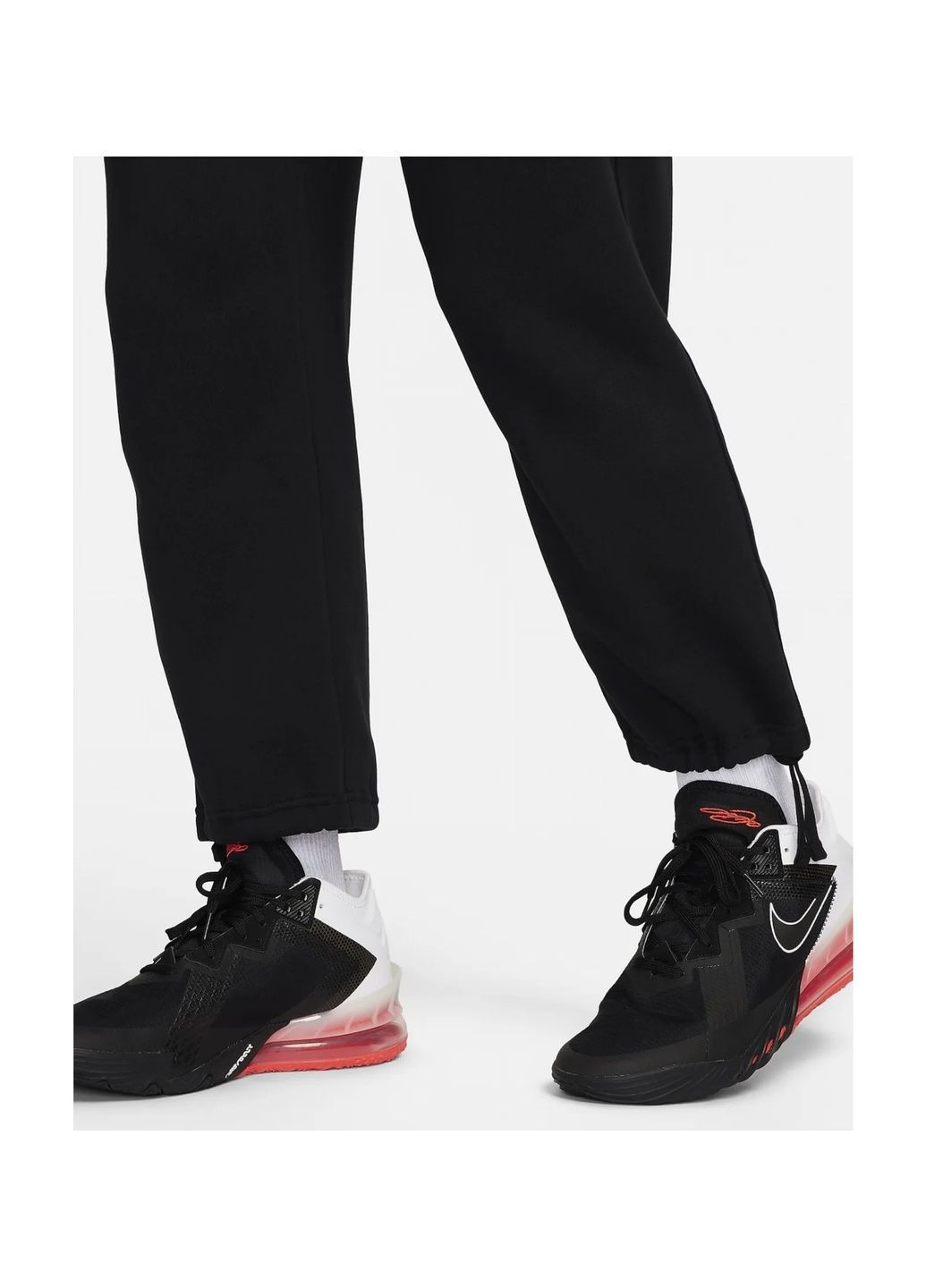 Черные демисезонные брюки Nike