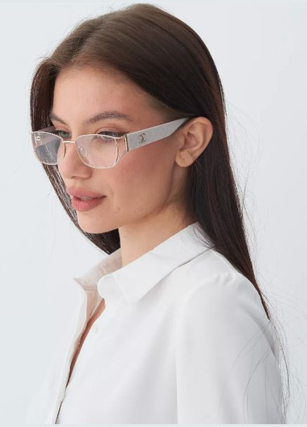 Жіночі окуляри для зору в стилі Шанель +0.75 Антиблік БлюБлокер Ralph (346487811)