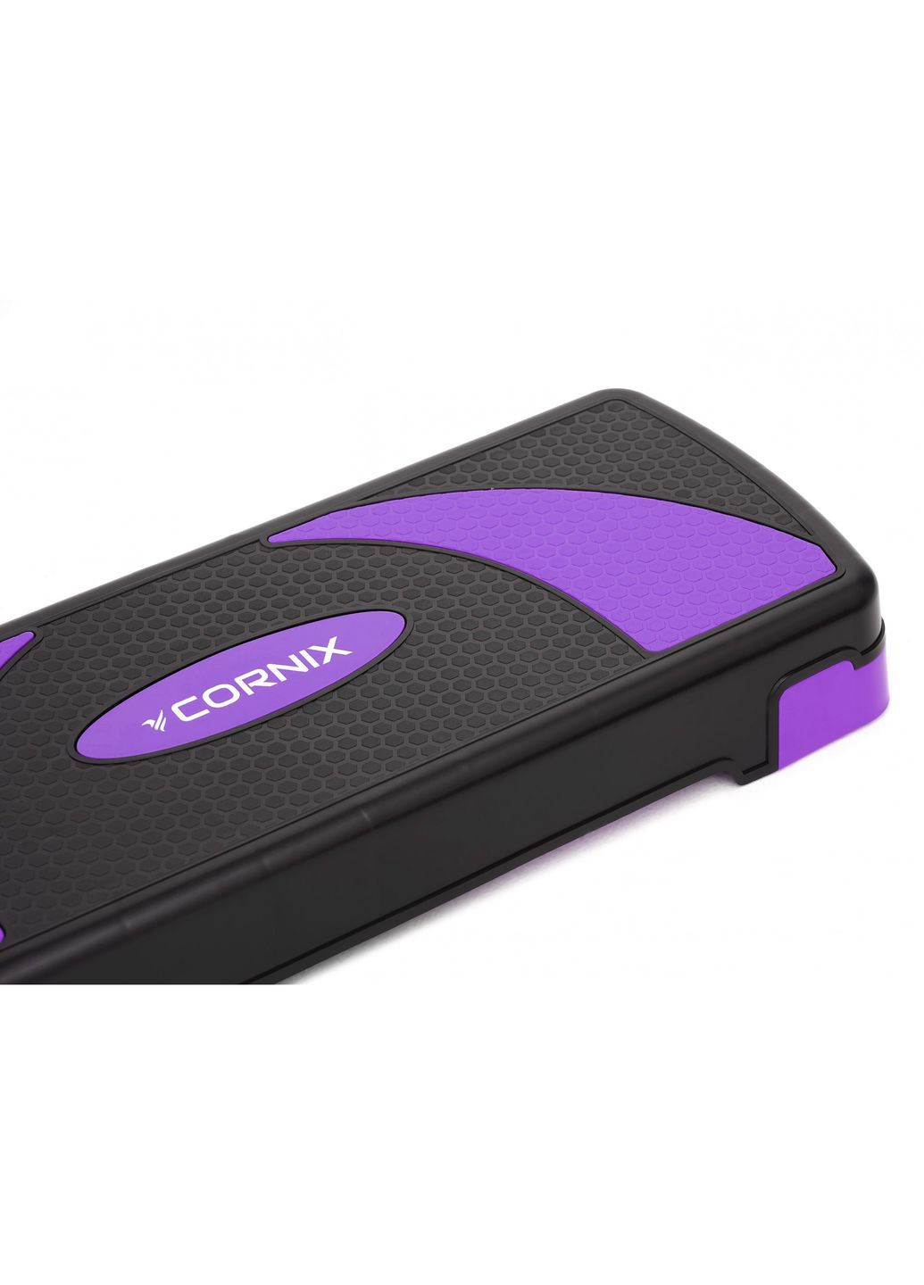 Степ-платформа 3-ступенчатая 78 х 29 х 10-20 см Black/Purple Cornix XR-0183 (342758422)