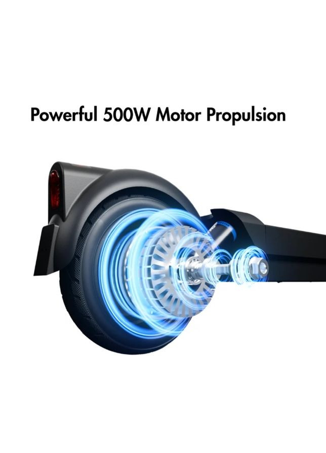 Электросамокат ES40-Black 10", 500(1000)W, 15.6Ah, 70km, 38km\h, 25%, NFC, App, 23kg (ES40-B) OKAI ES-40-B (372686673)