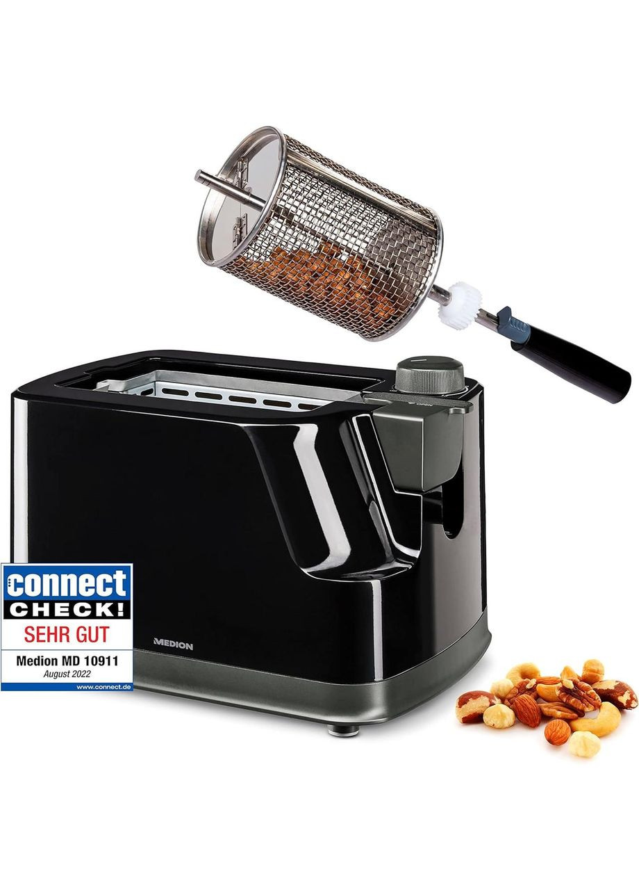 Орехожаровня MD10911 500Вт Черный Medion (301854158)