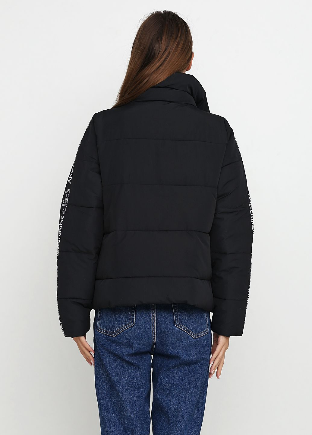Чорна демісезонна куртка демісезонна - жіноча куртка af5416w Abercrombie & Fitch