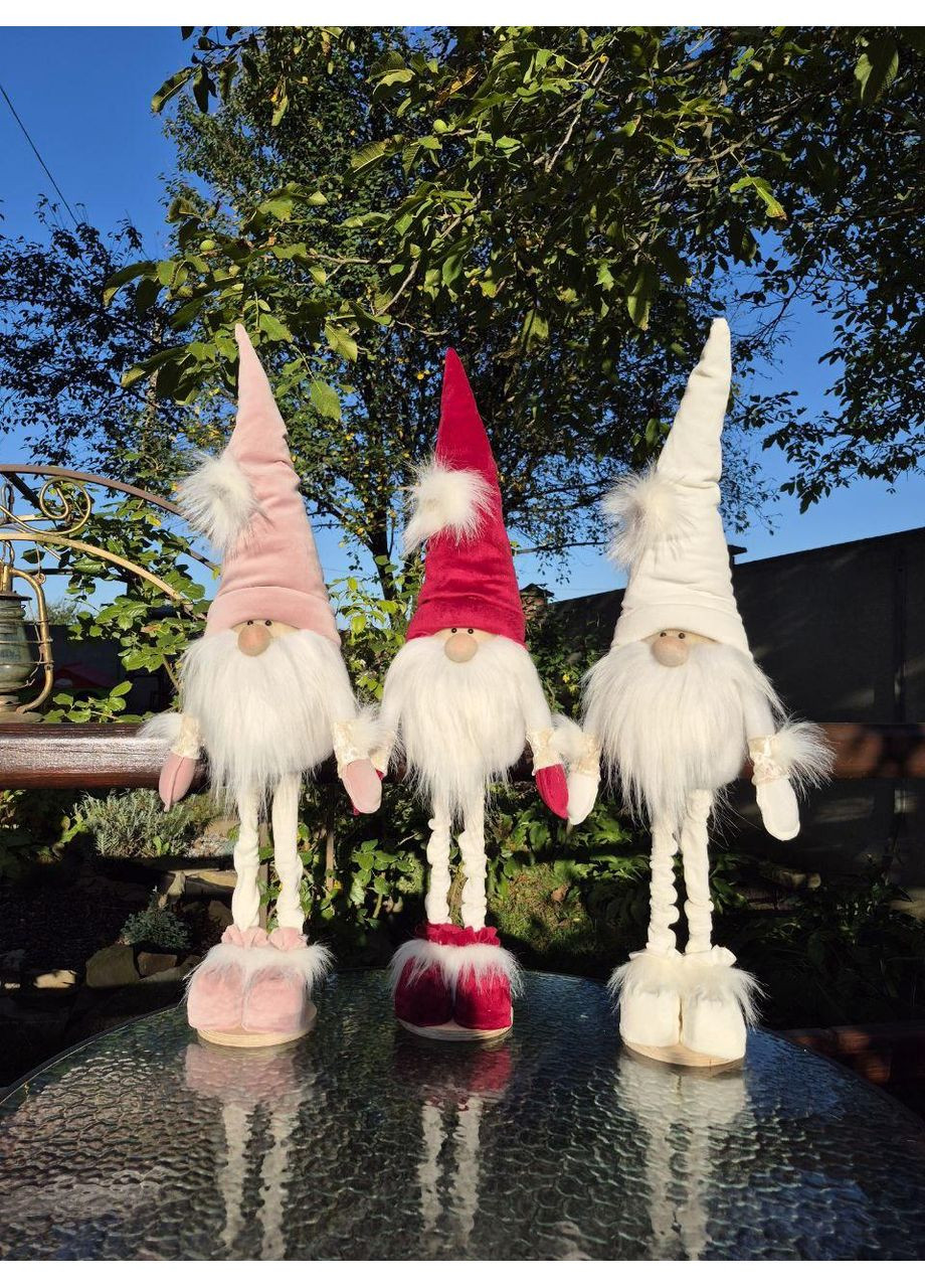 Гном під ялинку, новорічні гноми, фігура під ялинку, скандинавські гноми 80 см No Brand (366817529)