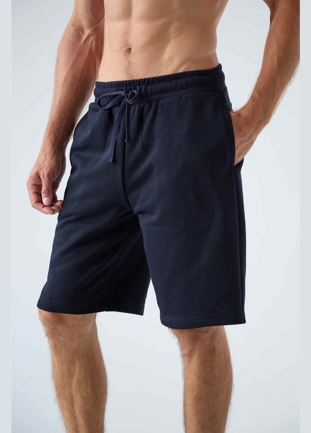 Чоловічі бавовняні шорти Naviale MH403-01 Houston blue (331756619)