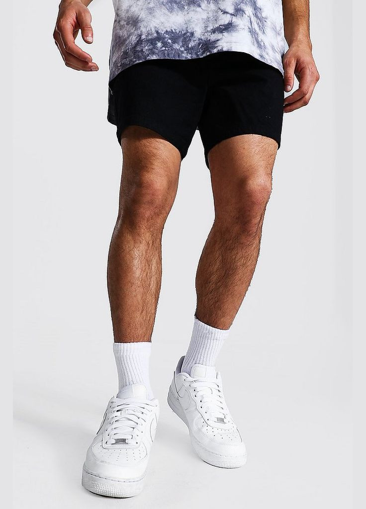 Джинсовые шорты Boohoo Skinny Stretch MZZ07946 (333143306)