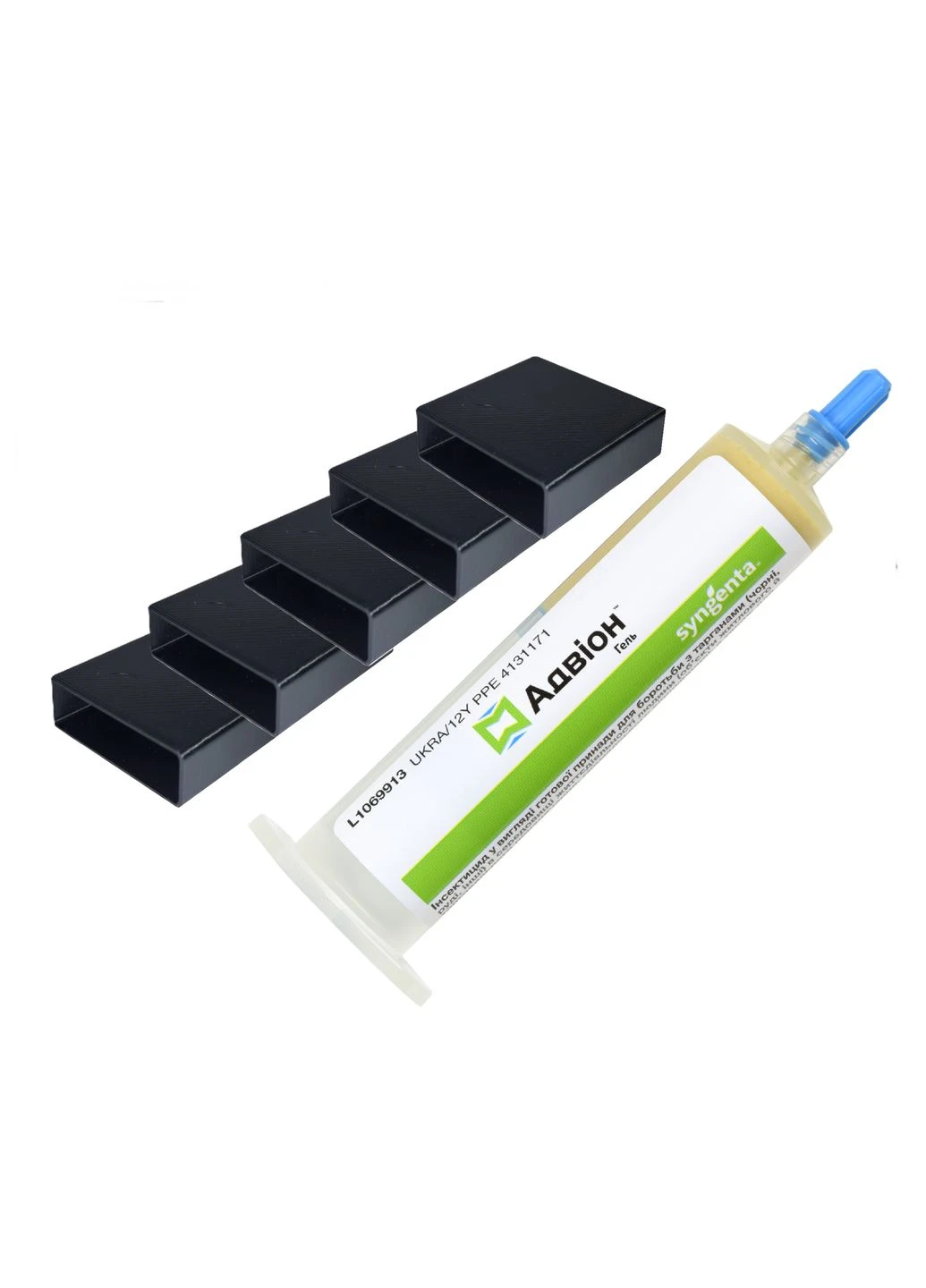 Гель проти тарганів Advion Cockroach Gel шприц 30 г + годівниця 5 шт. без гелю Syngenta (368683869)