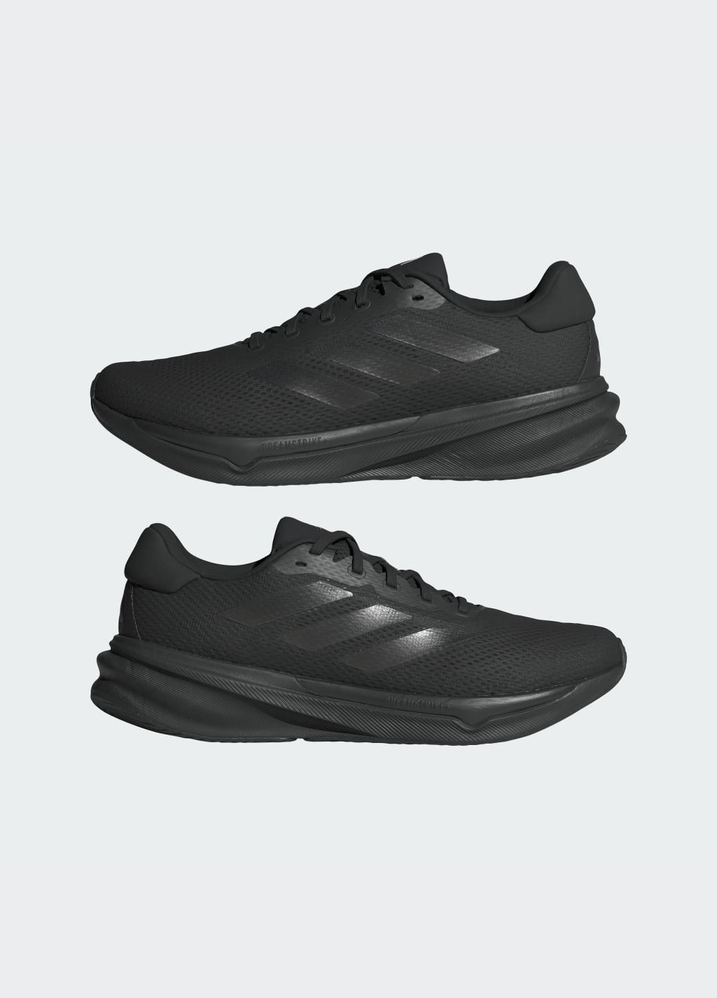 Черные летние кроссовки supernova stride adidas