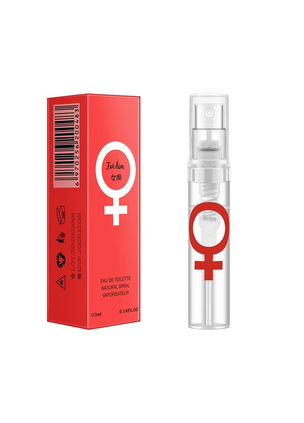 Парфюмерия с феромонами для мужчин For Him 3 ml We Love (319846851)