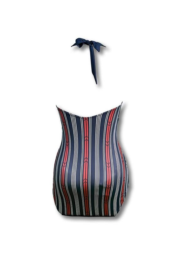 Комбинированный купальник слитный на подкладке для женщины creora® 313752 бикини Crivit С открытой спиной, С открытыми плечами