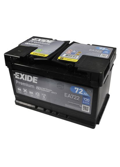 Акумулятор автомобільний (EA722) Exide PREMIUM 72A (369882812)