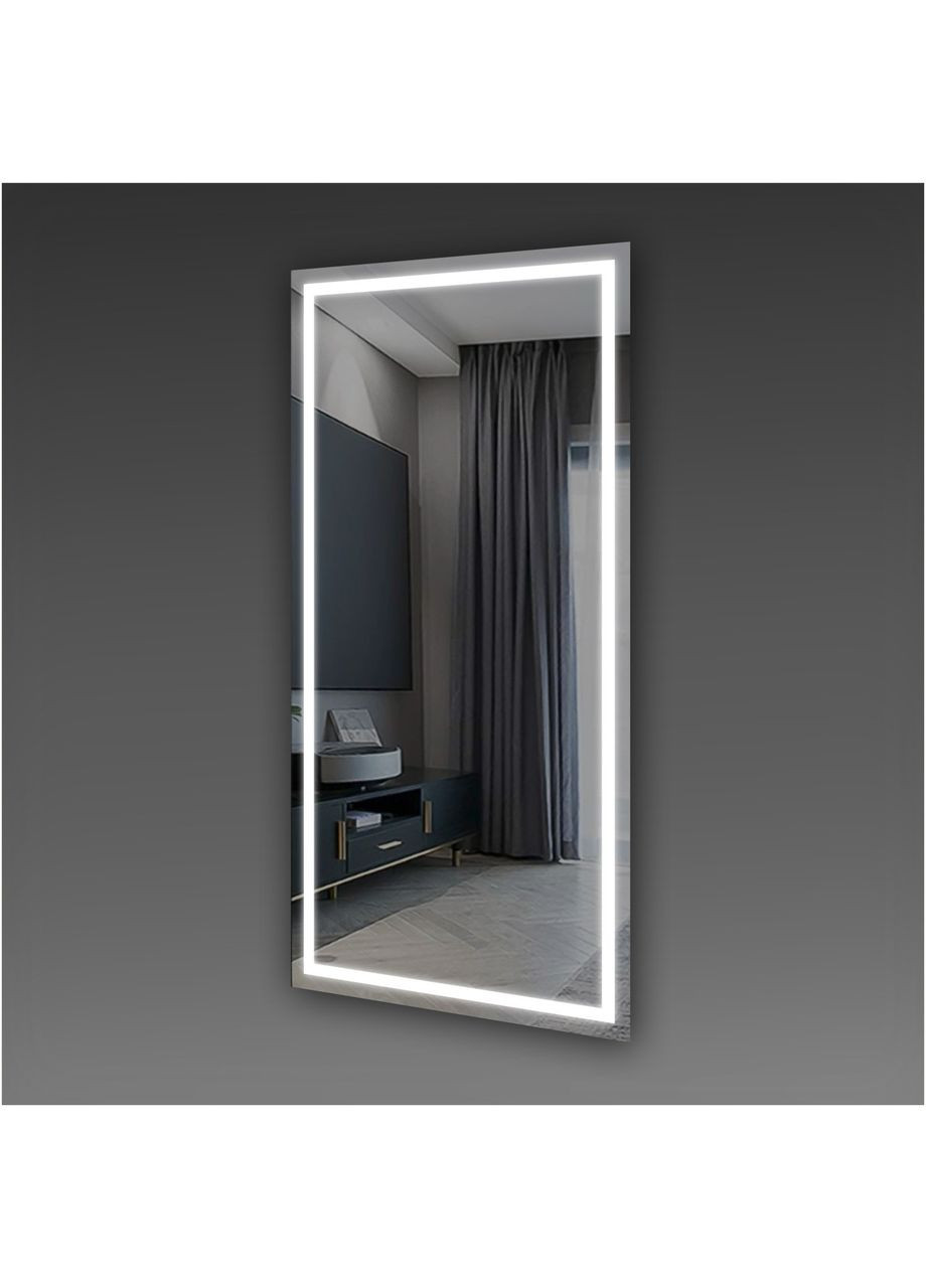 Зеркало прямоугольное в полный рост с LED подсветкой MLH-01 ( ) Seria A (372113546)