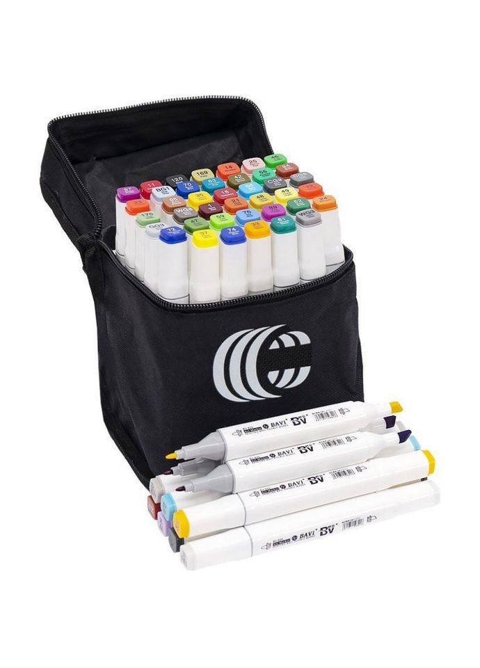 Набір скетч-маркерів BV820-40, 40 кольорів у сумці Bambi (344447718)