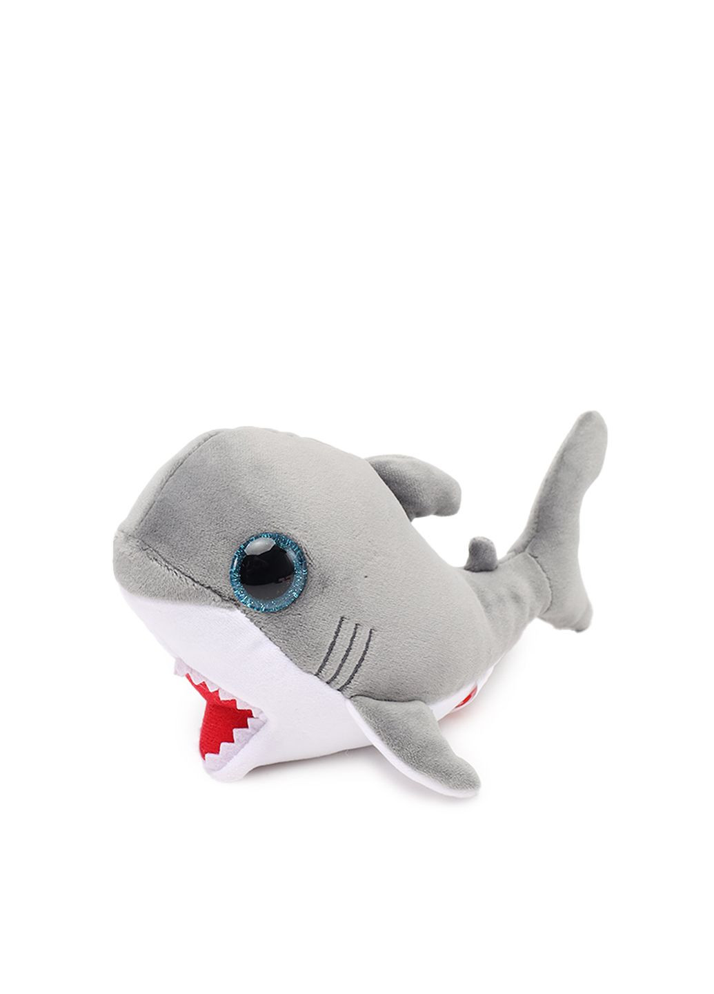 Детская игрушка мягконабивная Benie Bebies Серая акула "Finnegan" 15 см цвет разноцветный ЦБ-00283978 TY (356906950)