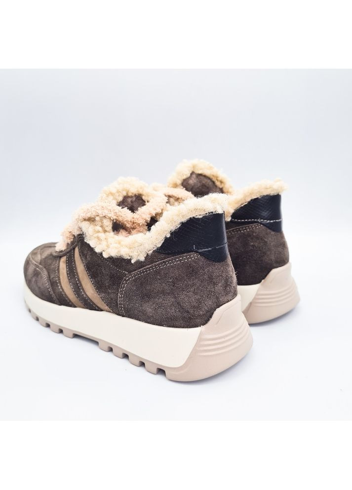 Кросівки (р) Замша 0-1-1-8855 Stepter коричневі зими (362203348)