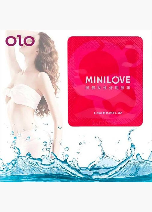 Жіночий гель-збудник "MiniLove" 1,5 мл - Інтимна змазка No Brand (370611865)