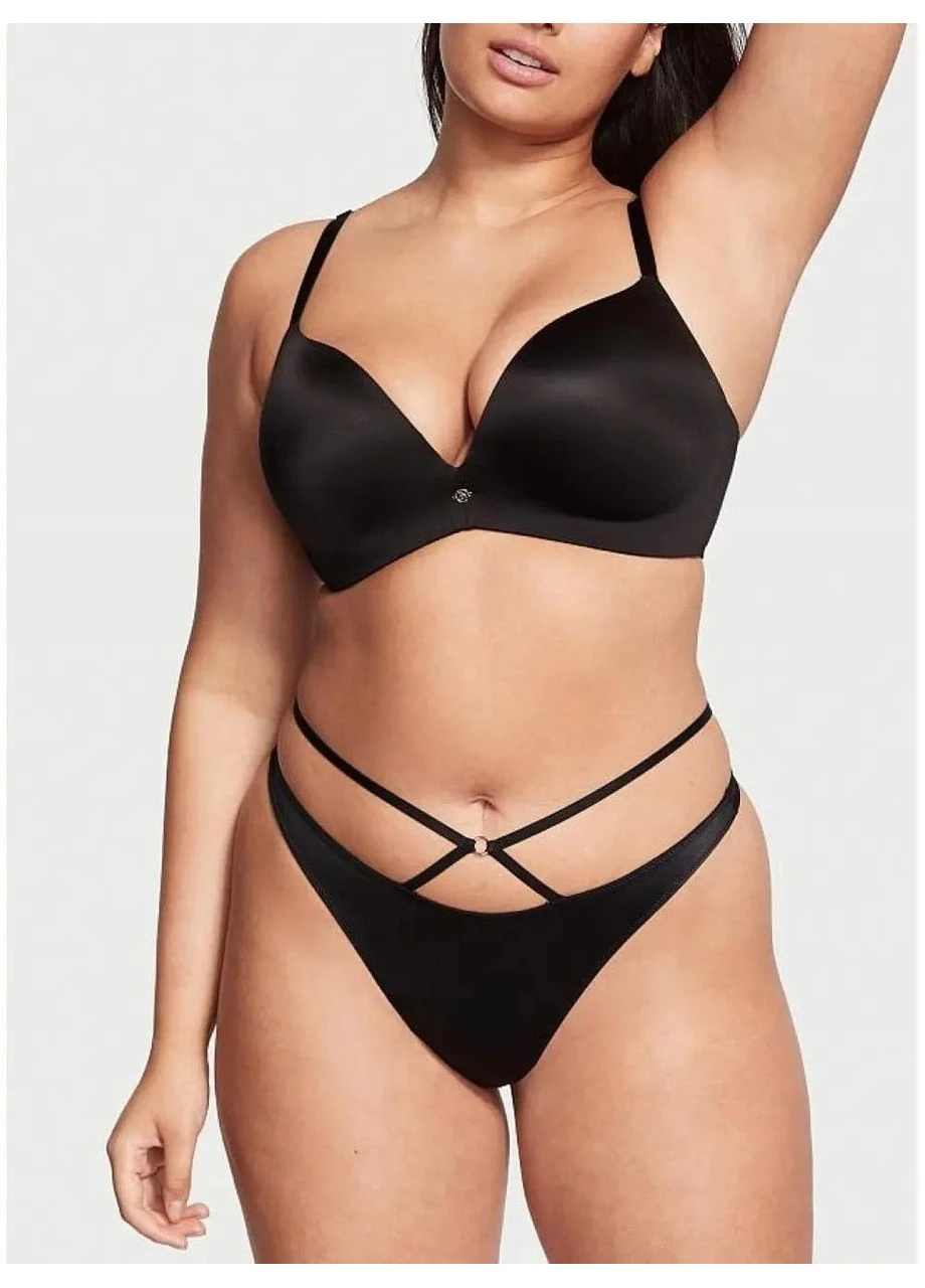 Трусики-стринги So Obsessed Strappy Thong Pant, размер, оригинал Victoria's Secret (400041707)
