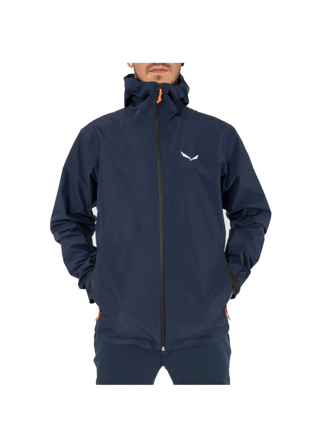 Синяя демисезонная куртка puez aqua 4 ptx 2.5l mns Salewa