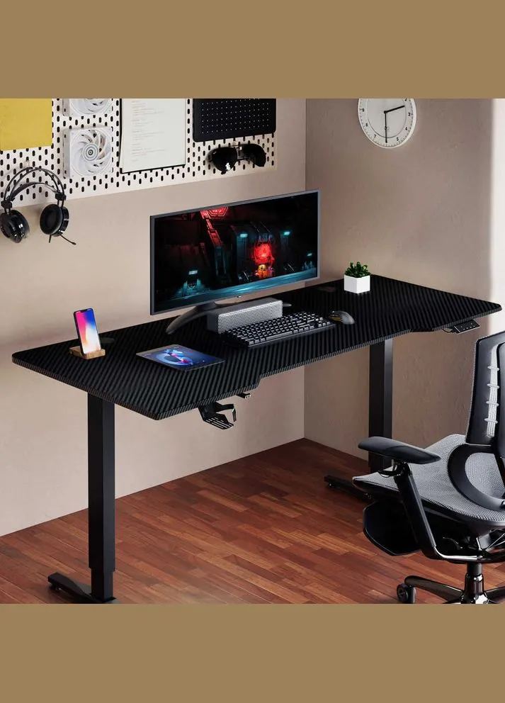 Геймерський стіл Moto-E 1675 Black 1STPLAYER (392033567)
