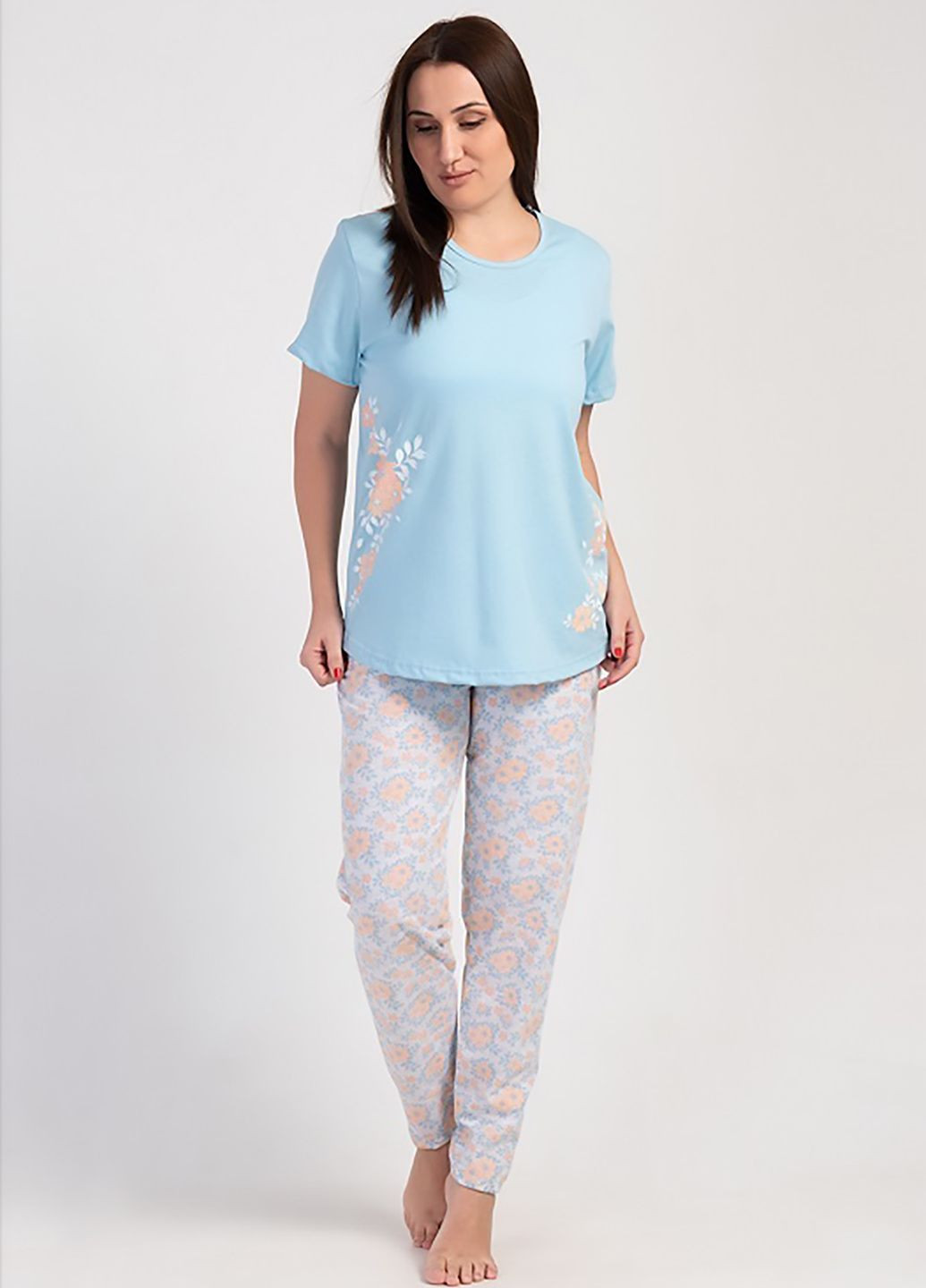 Синя всесезон піжама Vienetta