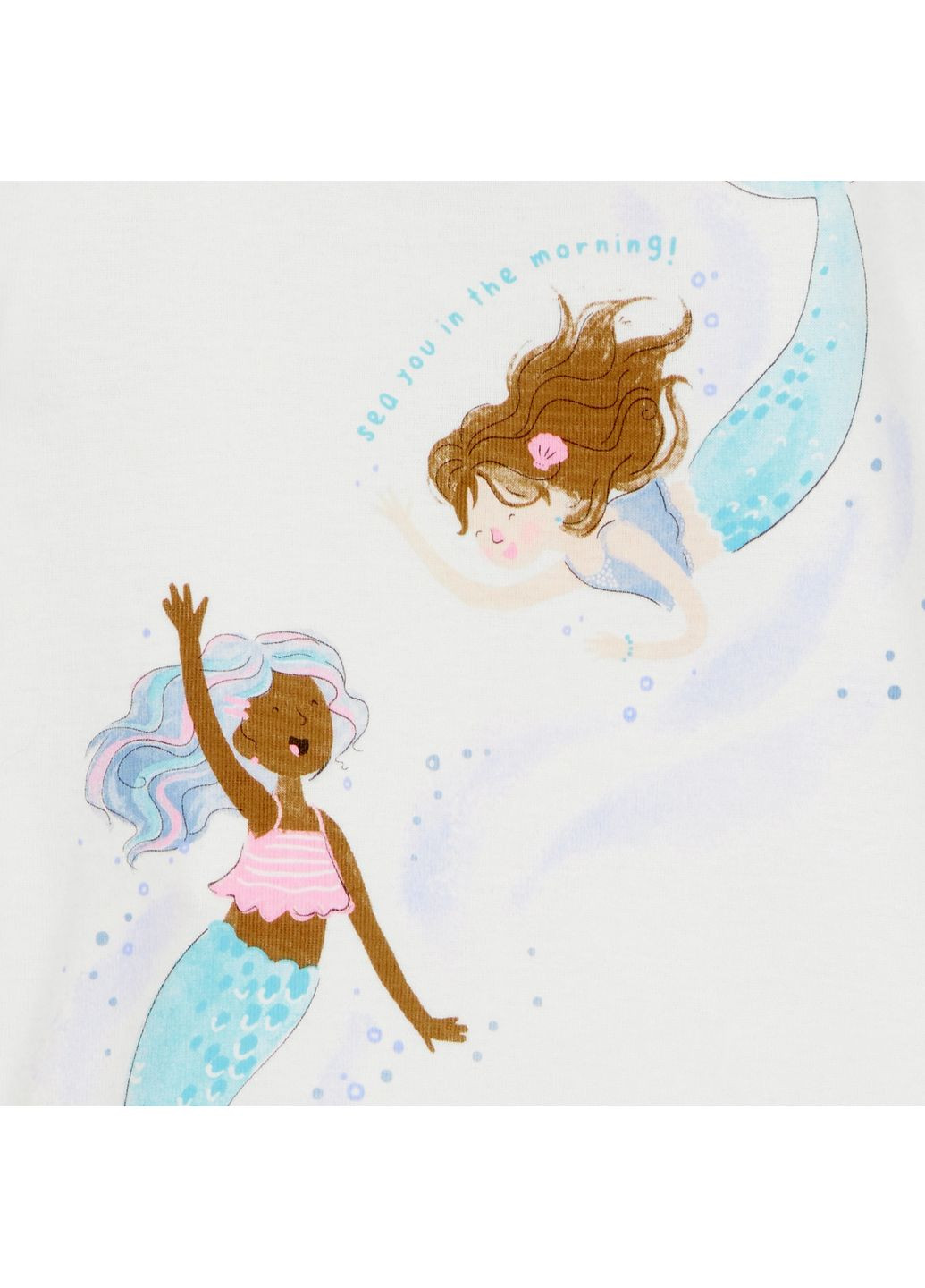 Голубая комплект пижам 2в1 для девочки 88-93 см (2s383010_2t) Carter's