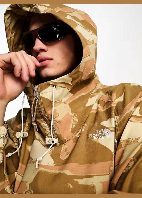 Анорак легкая куртка ветровка камуфляж The North Face Class V Pullover Jacket (302975909)