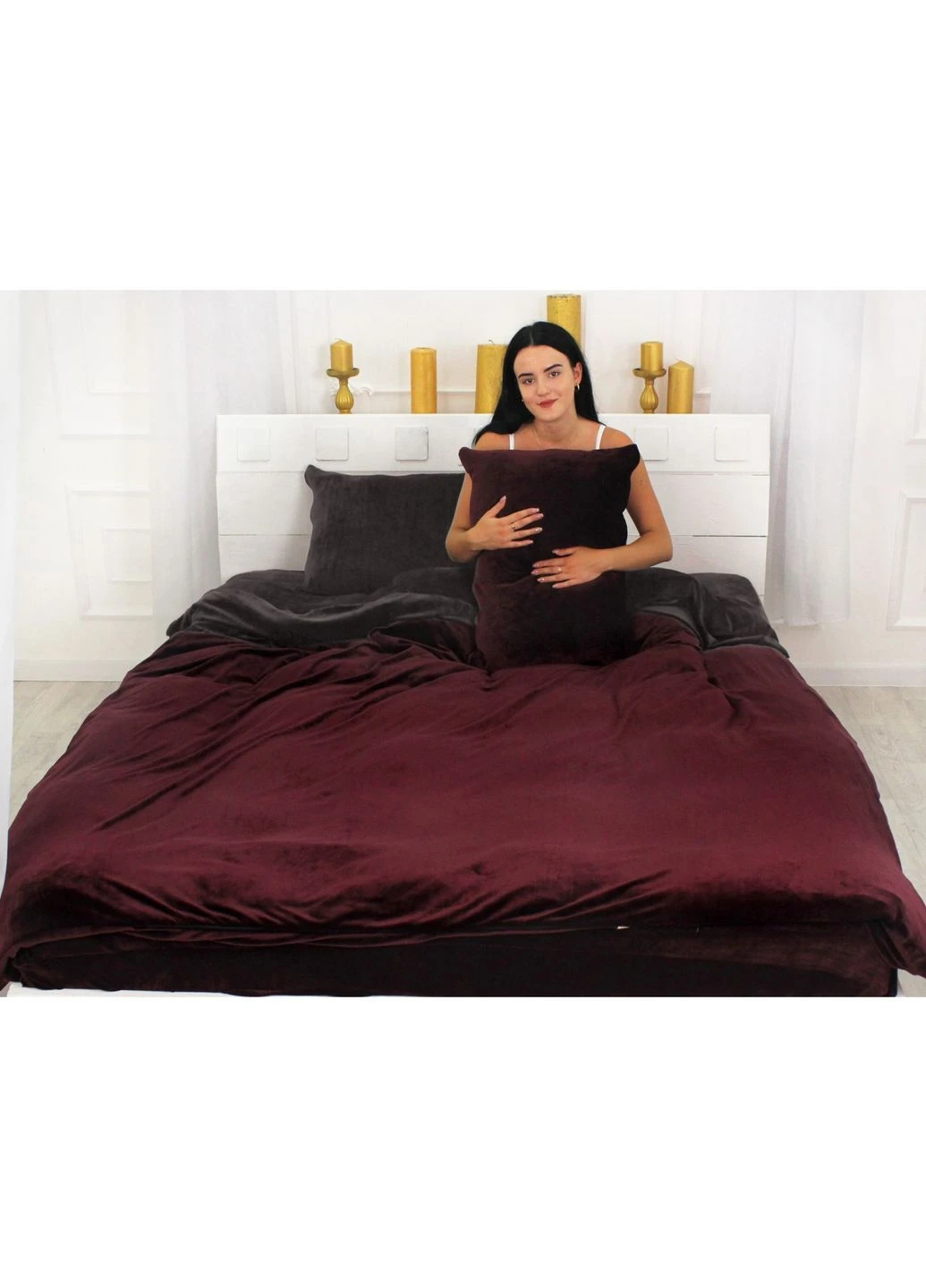 Постельное белье Велюр Winter Frost 28-0003 + 28-0002 Protea Velvet 2х160х220 (2200004005867) Mirson Велюр Winter Frost 28-0003 + 28-0002 Protea Velvet (379024770)