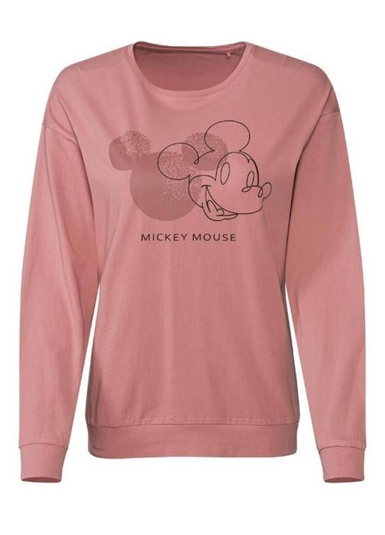 Темно-рожева всесезон піжама реглан + брюки Disney