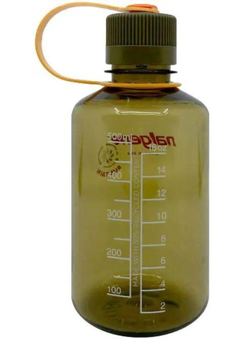 Бутылка Narrow Mouth Sustain Water Bottle 0.5L Olive RZCOM18 Nalgene (316434777)